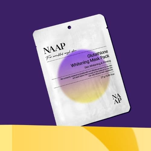 Image of mask Glutathione whitening mask pack